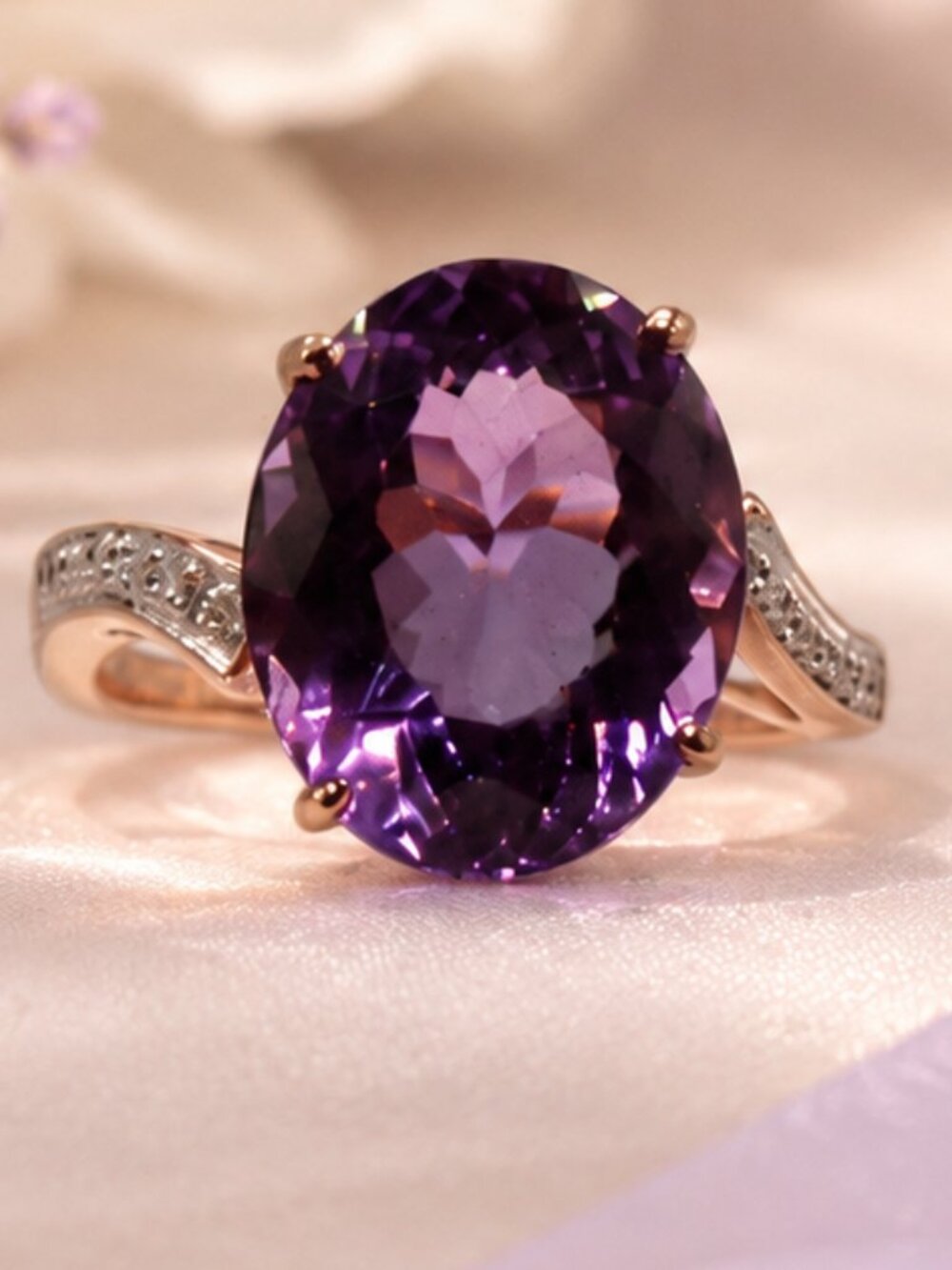 Violet Siren Ring
